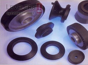 RUBBER MOULDINGS LEVELERS